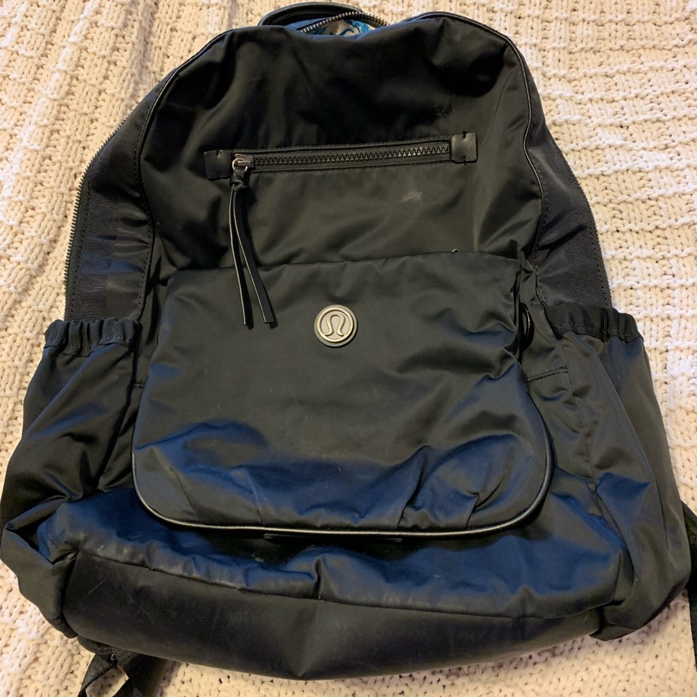 Lululemon black backpack